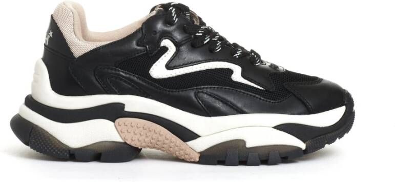 ASH Zwarte Leren Sneakers Aw24