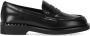 Ash Zwarte leren instapper met stud-details Black Dames - Thumbnail 7