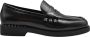 ASH Zwarte Loafers met Veters - Thumbnail 1