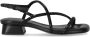 Ash Sandalen Isla Black Mid-Heeled Sandal in zwart - Thumbnail 1