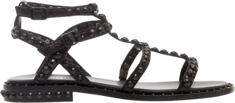 ASH Zwarte sandalen met studs