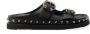 ASH Zwarte Studded Slippers - Thumbnail 1