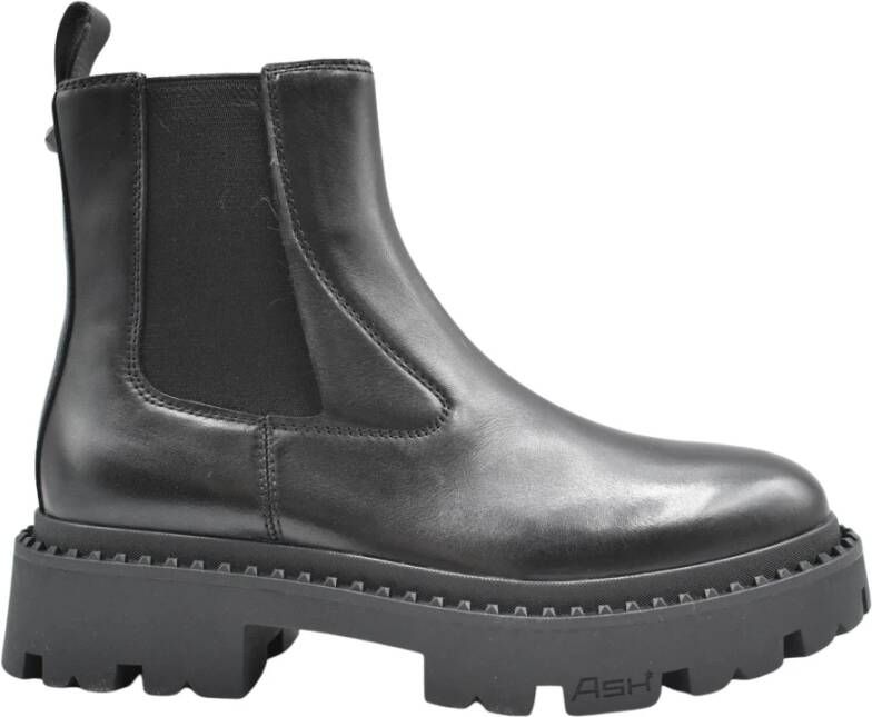 ASH Zwarte Veterschoenen Dames Elegante Stijl