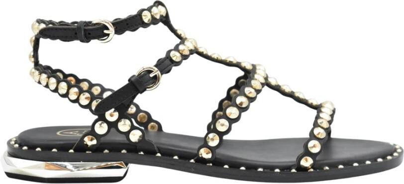 ASH Zwarte Veterschoenen Stijlvol