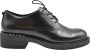 ASH Zwarte Veterschoenen voor Dames - Thumbnail 1