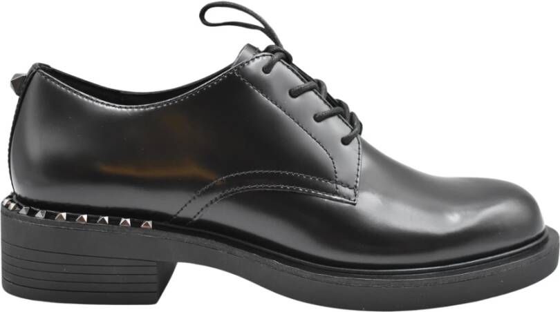 Ash Zwarte Veterschoenen voor Dames Black Dames