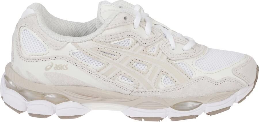 Asics GEL-NYC white feather grey Wit Suede Lage sneakers Unisex - Foto 4