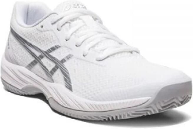 ASICS Tennisschoen Padelschoen Gel Game 9 Clay OC Dames Wit Zilver - Foto 2