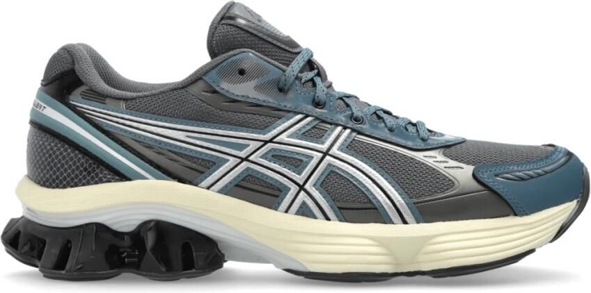 ASICS GEL-KINETIC Sneakers Heren Grijs Mesh Synthetisch