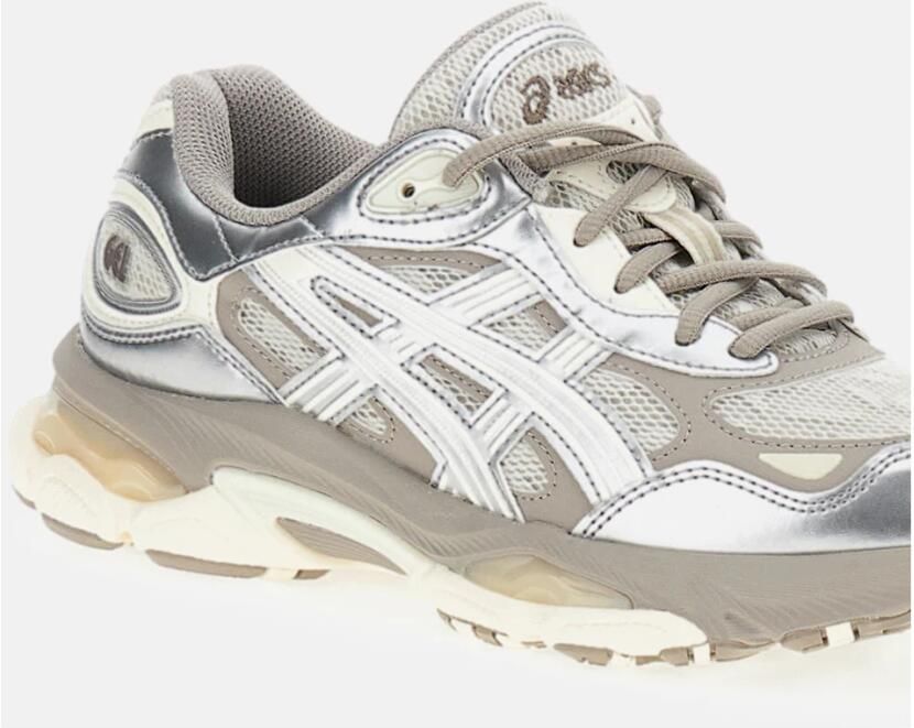 ASICS GEL-NYC Sneakers Zilver Mesh Synthetisch - Foto 10