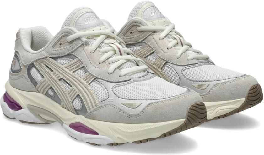 ASICS SportStyle Sneakers laag 'GEL-NYC 2.0' beige duifblauw pasteelgeel wit - Foto 10