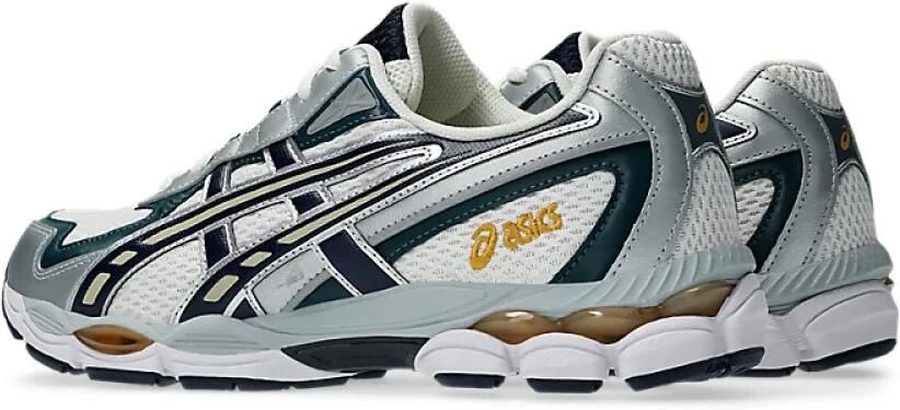 Asics Retro hardloopstijl Cream Midnight Sneakers - Foto 2