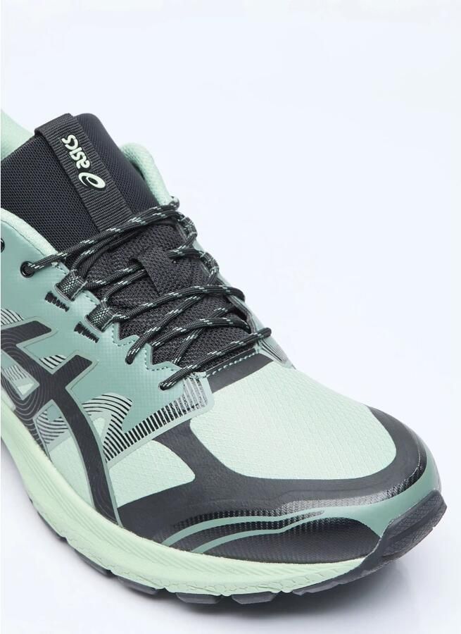 ASICS Gel Terrain heren sportschoenen Hardlopen Trail groen zwart Hardloopschoenen Wandelen - Foto 2