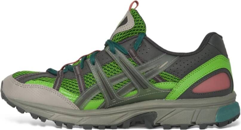 ASICS Grafiet Sneakers in Pittig Groen Grijs Multicolor Heren - Foto 4