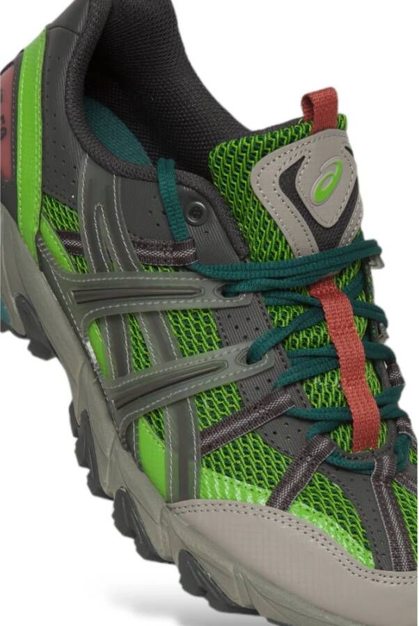 ASICS Grafiet Sneakers in Pittig Groen Grijs Multicolor Heren - Foto 2
