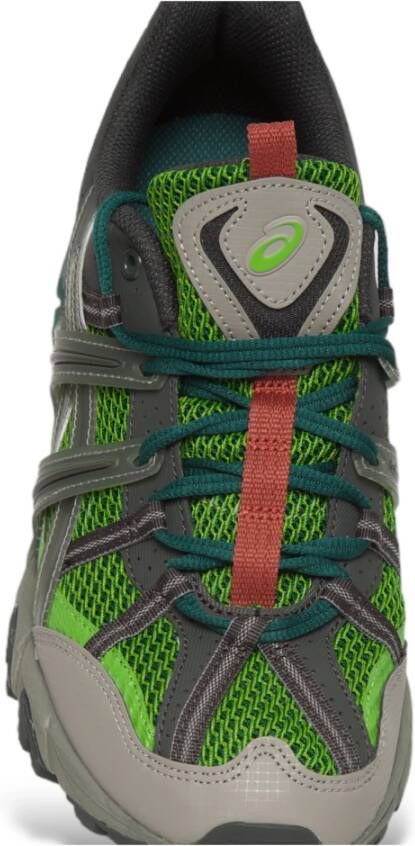 ASICS Grafiet Sneakers in Pittig Groen Grijs Multicolor Heren - Foto 5