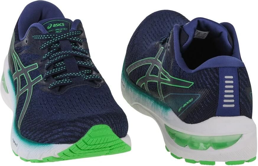 ASICS GT-2000 10 Heren Sportschoenen Hardlopen Weg blauw groen - Foto 2