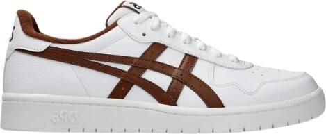 ASICS Platform Tussenzool Synthetisch Leren Sneakers White