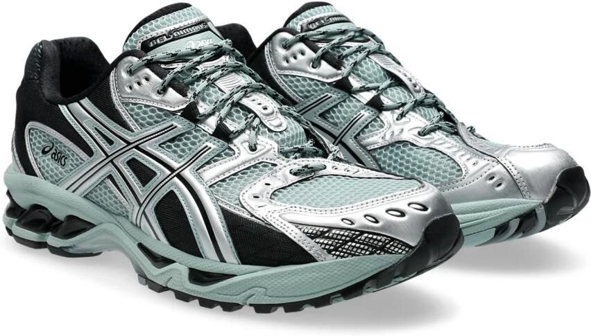 ASICS Reflecterende Mesh Sneakers met GEL Technologie Green Heren - Foto 2
