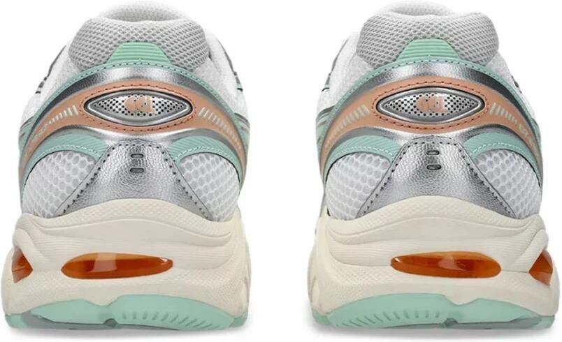 Asics Grijze Sneakers met Leren Inzetstukken - Foto 2