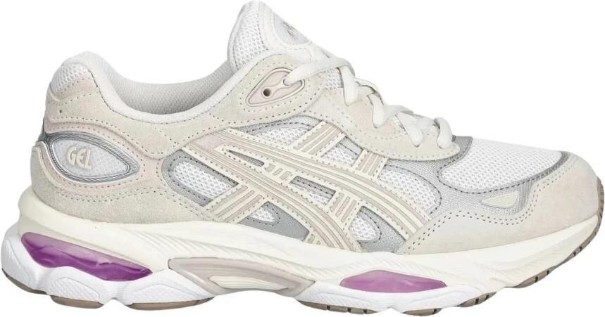 ASICS SportStyle Sneakers laag 'GEL-NYC 2.0' beige duifblauw pasteelgeel wit - Foto 11