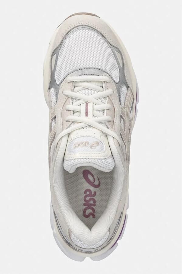 ASICS SportStyle Sneakers laag 'GEL-NYC 2.0' beige duifblauw pasteelgeel wit - Foto 3