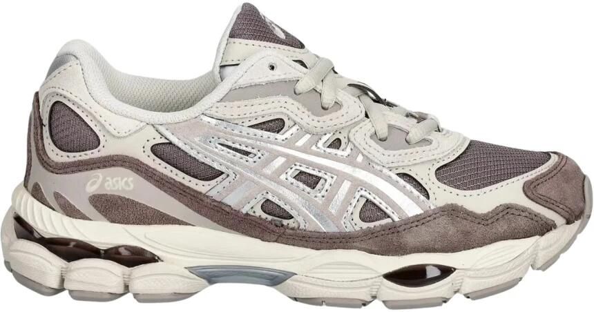 ASICS GEL-NYC Sneakers Dames Bruin Mesh Synthetisch
