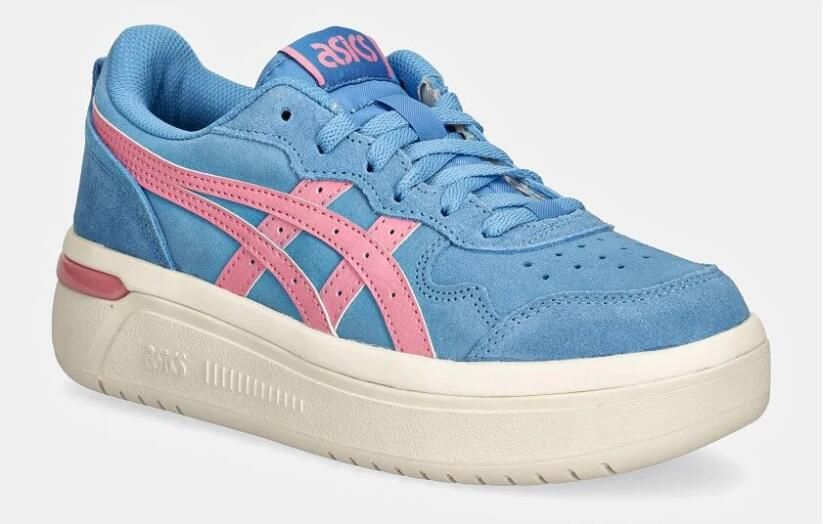 Asics Japan S ST Waterscape Sweet Pink Blauw Suede Lage sneakers Dames - Foto 5