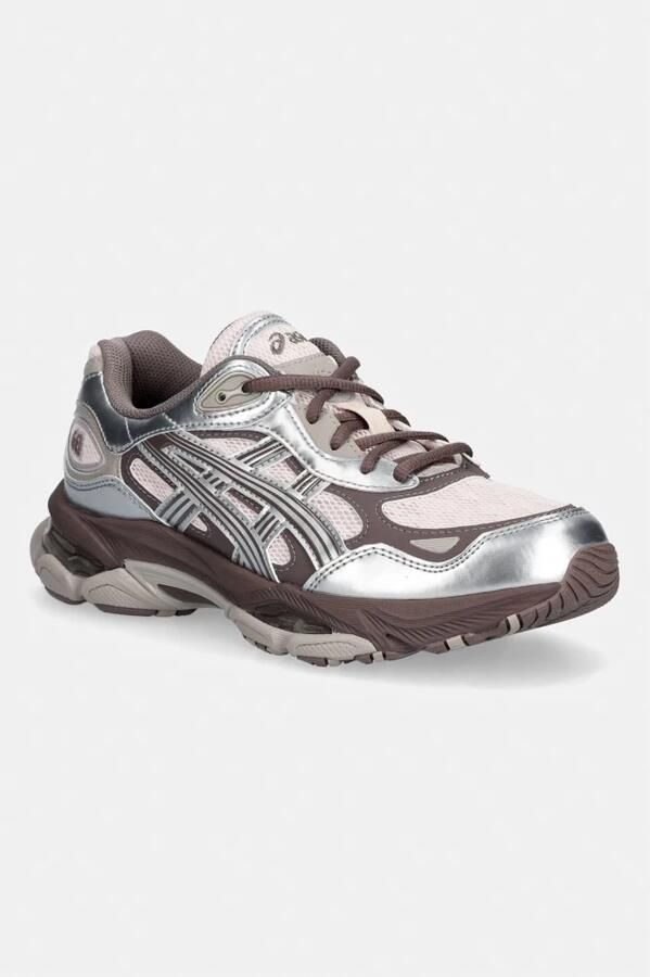 ASICS GEL-NYC Sneakers Zilver Mesh Synthetisch