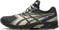 Asics Mesh Sneakers met Metallic Finish - Zwart