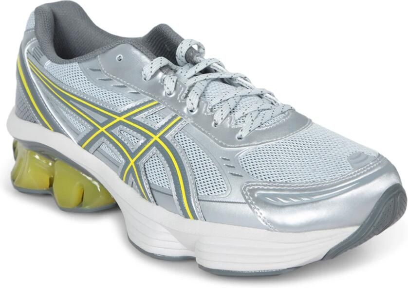 ASICS Gel-Kinetic Schoenen Grijs Maat: 42.5 Mesh Synthetisch Foot Locker