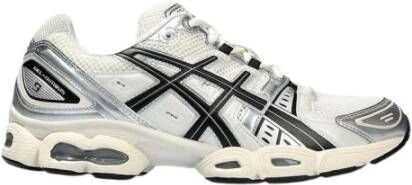 ASICS Cream Black Gel Nimbus 9 Sneakers Beige Heren