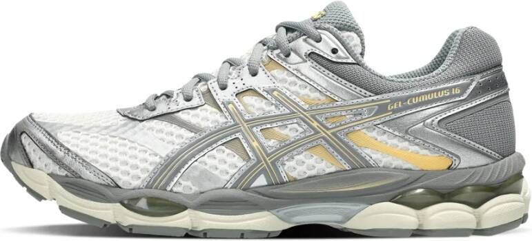 Asics Cream Clay Grey Sneakers Gel-Cumulus 16