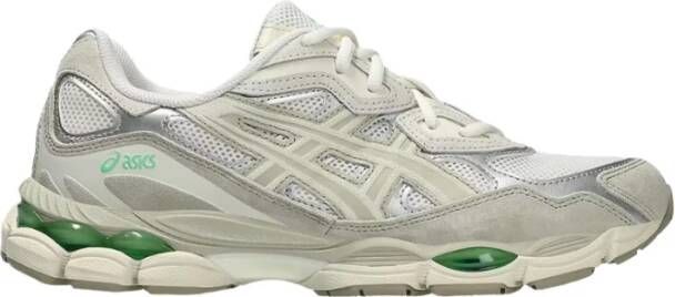 Asics Crème Fossil Sneakers Modern Ontwerp