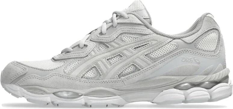 Asics Crème Wolk Grijs Hardloopschoenen