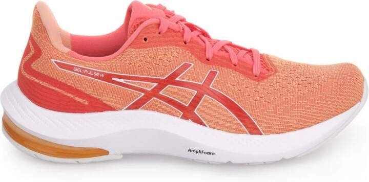 ASICS Dames GEL Pulse 14 W Sneakers Oranje Dames