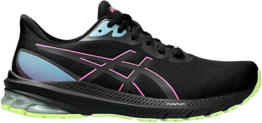 ASICS Dames Gt-1000 12 GTX hardloopschoenen Zwart Dames