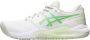 ASICS Women's White And Green Gel-challenger 13 Padel 1042a205-101 Shoes - Thumbnail 2