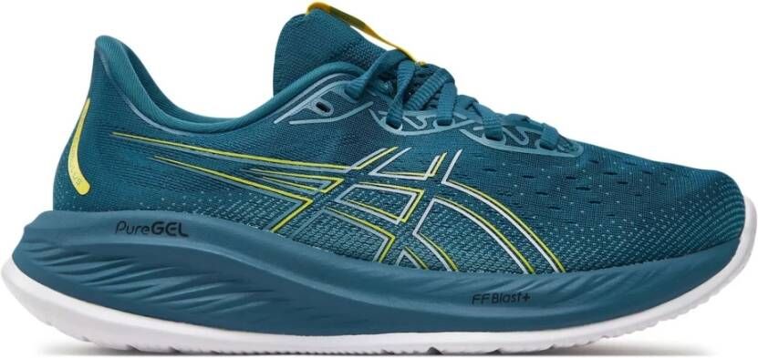 ASICS Gel-Cumul Hardloopschoen Blauw Geel Heren - Foto 2