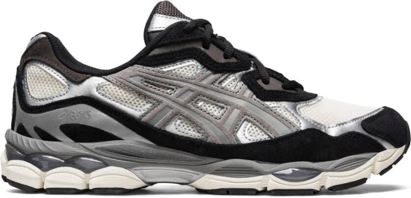 Asics GEL-NYC Ivory Clay Grey Grijs Mesh Lage sneakers Unisex - Foto 3