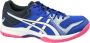 ASICS Gel-Rocket 9 zaalsportschoenen blauw wit roze - Thumbnail 2