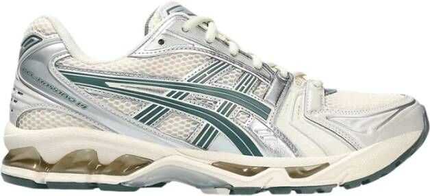 ASICS Stijlvolle Sneakers voor Actieve Levensstijl Beige Heren