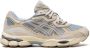 ASICS Grijze Dolfijn Sneakers Mesh Synthetisch Leer Gray Heren - Thumbnail 18