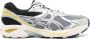 ASICS Grijze Mesh Sneakers met Leren Afwerking Gray Heren - Thumbnail 7