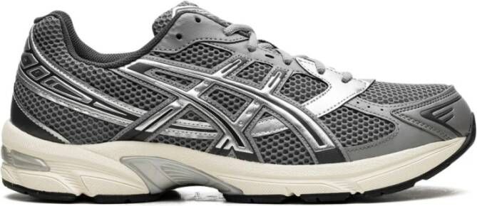 Asics Grijze Mesh Sneakers Stijlvolle Impact