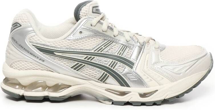 ASICS Grijze Sneakers met Tijgerstrepen Gray Heren