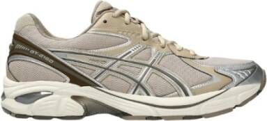 Asics GT-2160 Feather Grey Brown Storm Grijs Mesh Lage sneakers Unisex