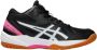 ASICS Gel-Task 1072A081-001 Vrouwen Zwart Volleybalschoenen - Thumbnail 2