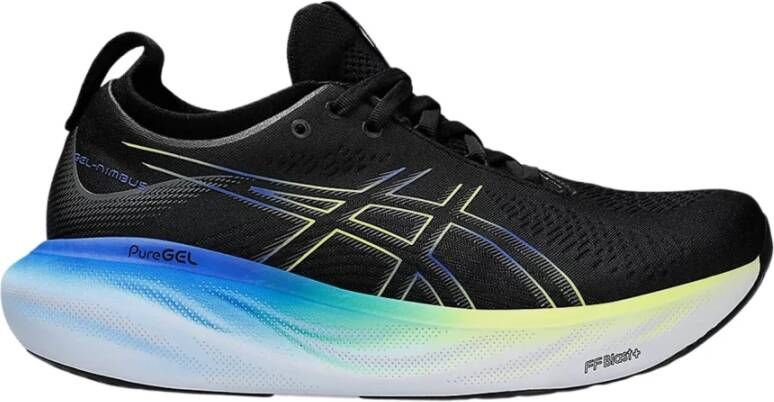 ASICS Hoogwaardige synthetische sneakers Zwart Heren