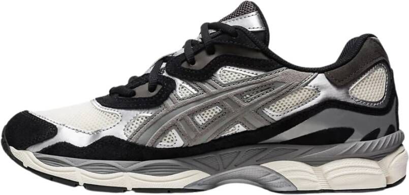 Asics GEL-NYC Ivory Clay Grey Grijs Mesh Lage sneakers Unisex - Foto 4